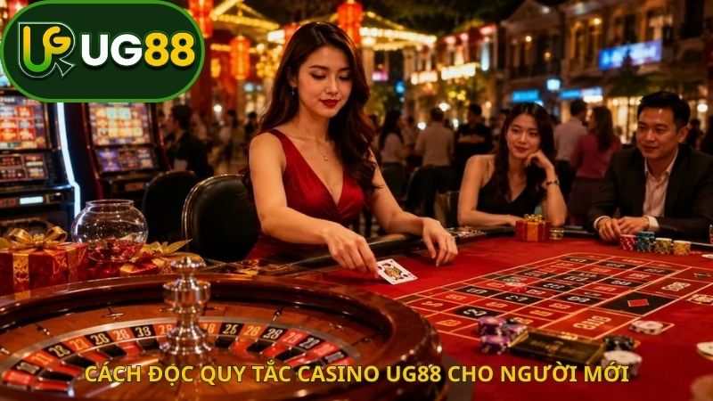 Cách đọc quy tắc casino UG88 cho người mới